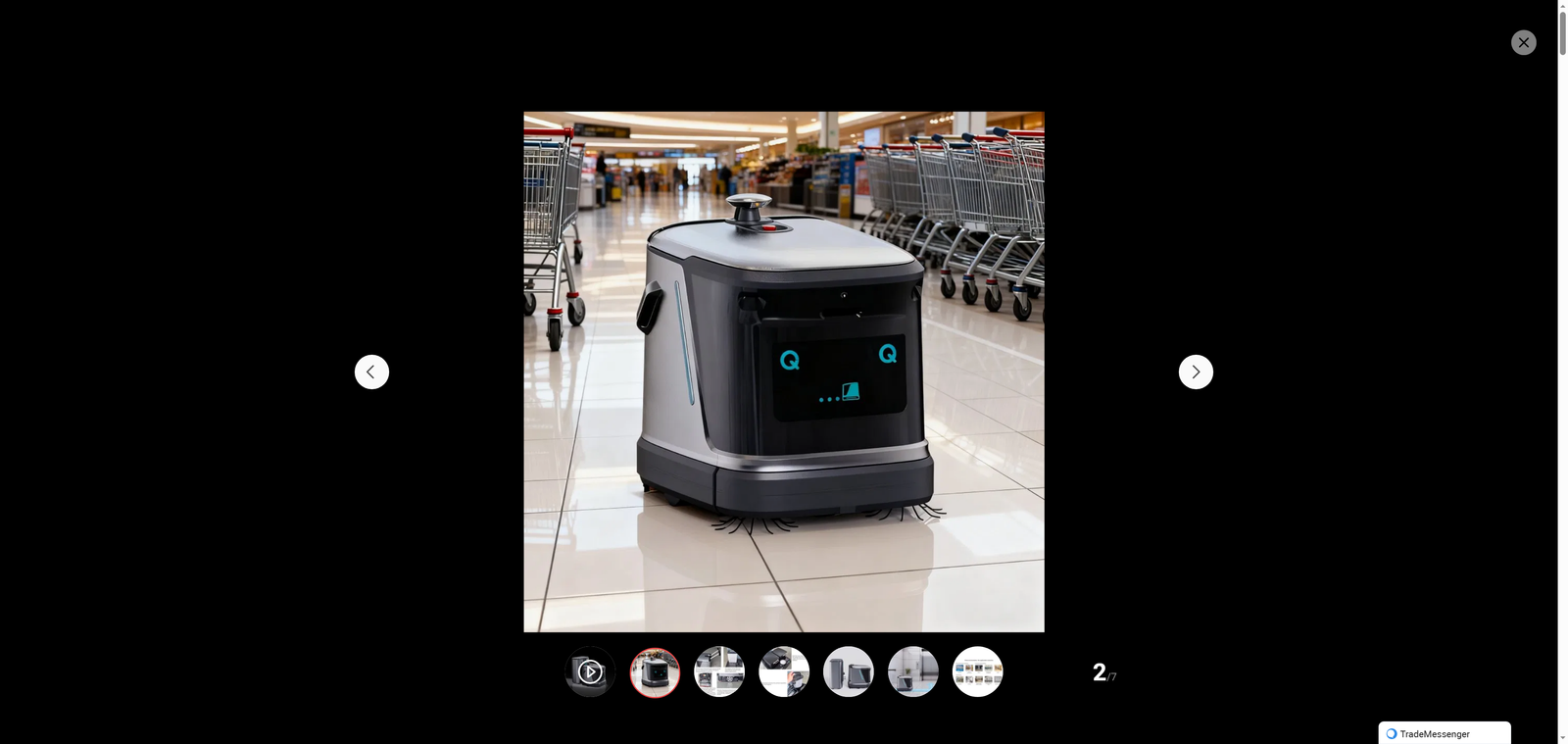 Smart Auto Cleaning Robot for Hotels Mall Commercial Hotel Cleaning Robots Indoor Floor Scrubber