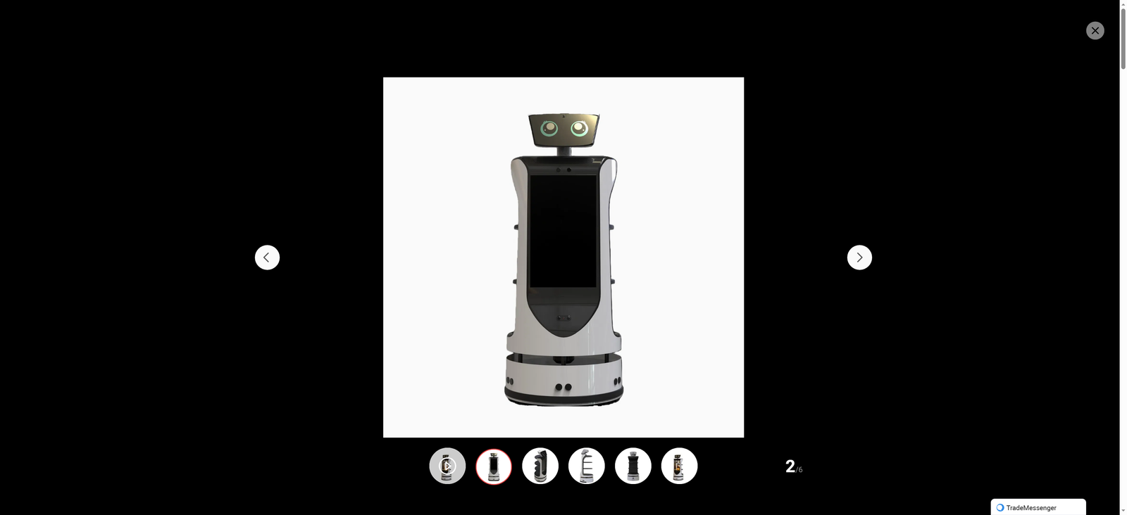 Restaurant and Hotel Delivery with Multiple Tables and Large Capacity-George3 Delivery Robot