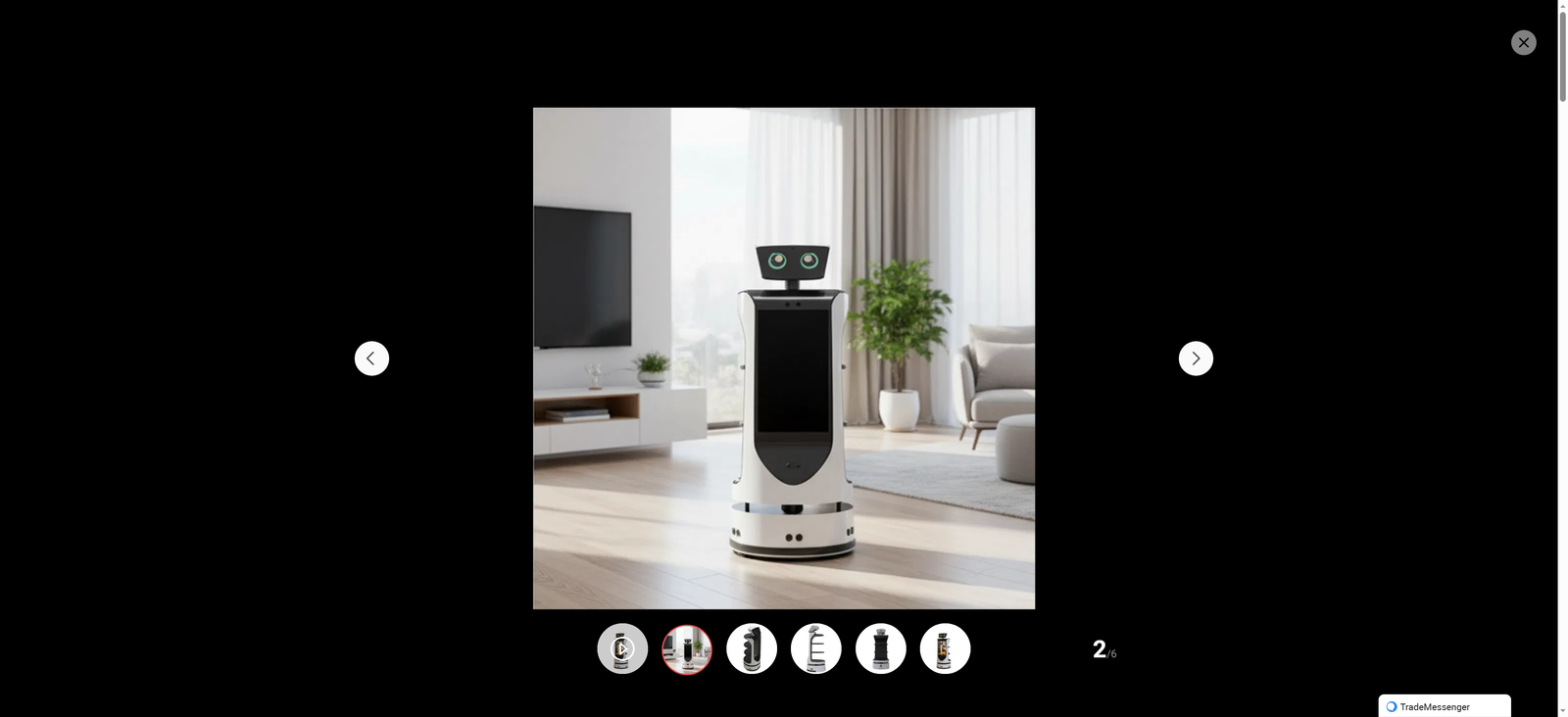 Smart Restaurant and Hotel Delivery-George Delivery Robot