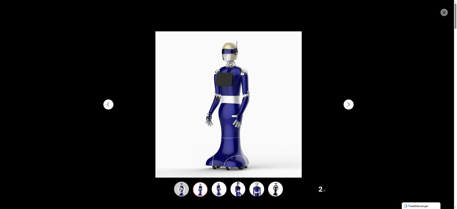 Commercial Intelligent Reception Terminal-Landou Service Robot