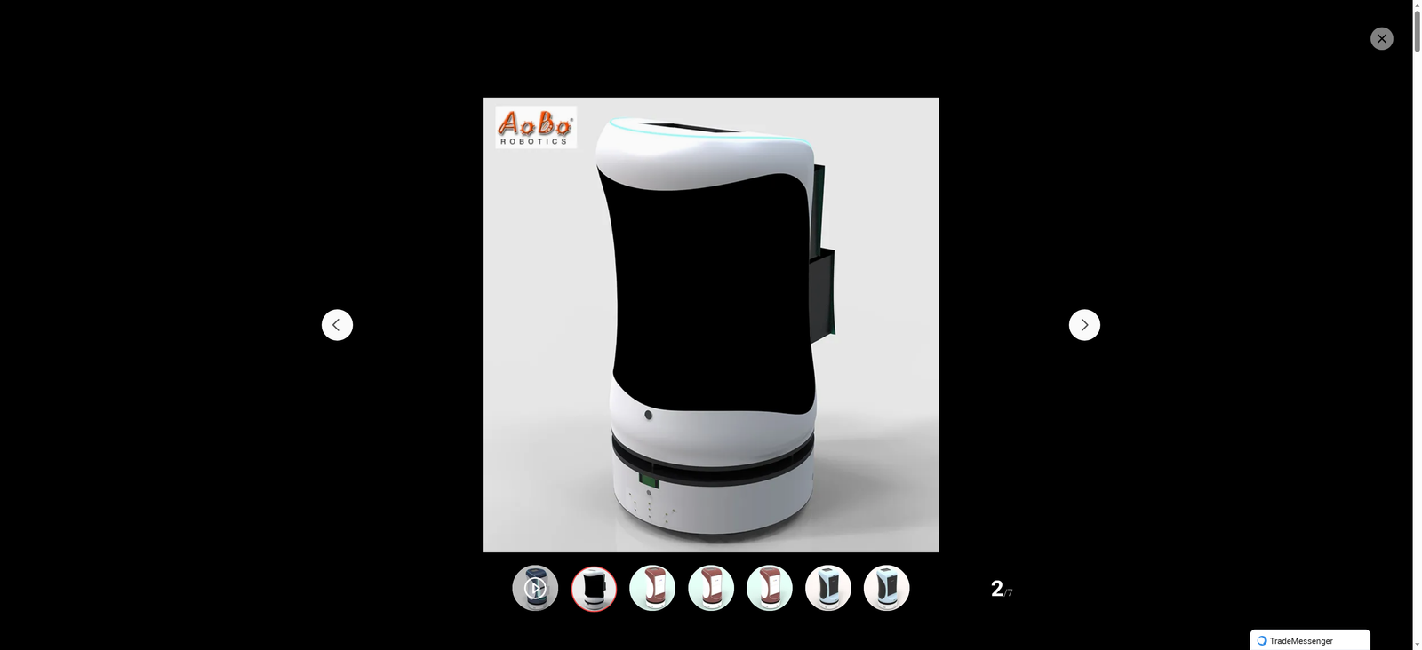 Hot Selling Factory Custom Multi - Robot Collaboration 5 - Star Hotel Delivery Robot