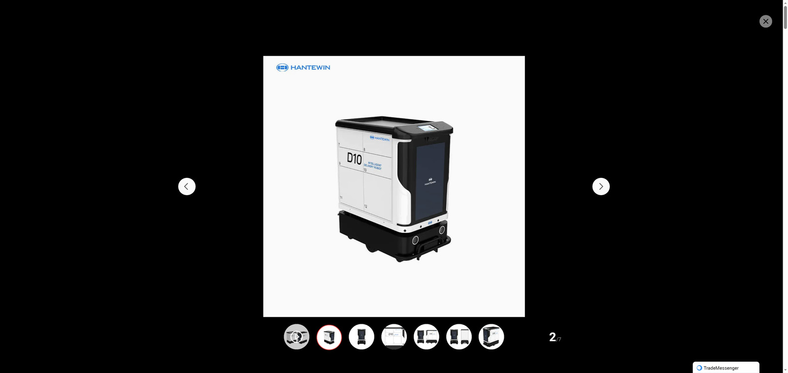 Smart Food Delivery Robot for Restaurants and Hotels