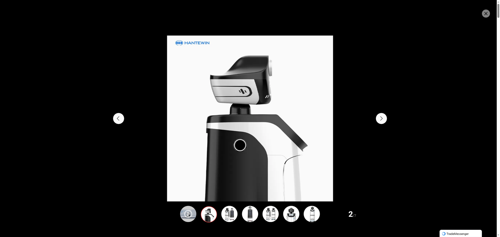 Intelligent Patrol Security Robot for Security Inspection of Factory Park Community Hotel Shopping Mall