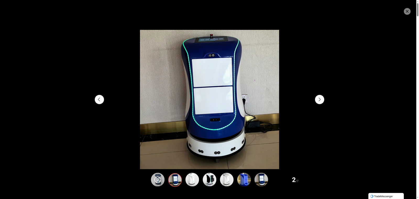 Hot Selling High Quality Emergency Stop Button 5 - Star Hotel Delivery Robot