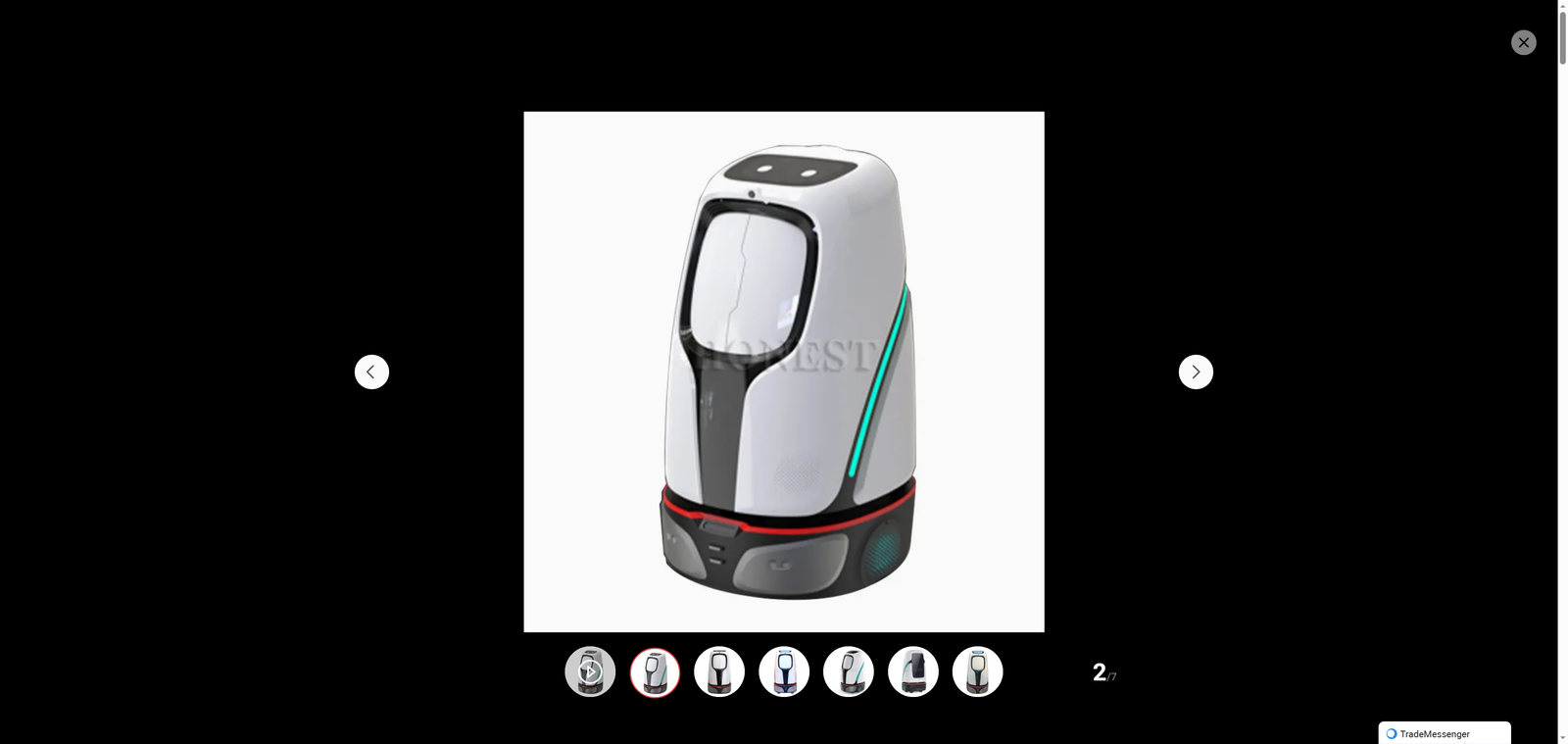 Commercial Hotel Robot   Delivery Robot for Sale