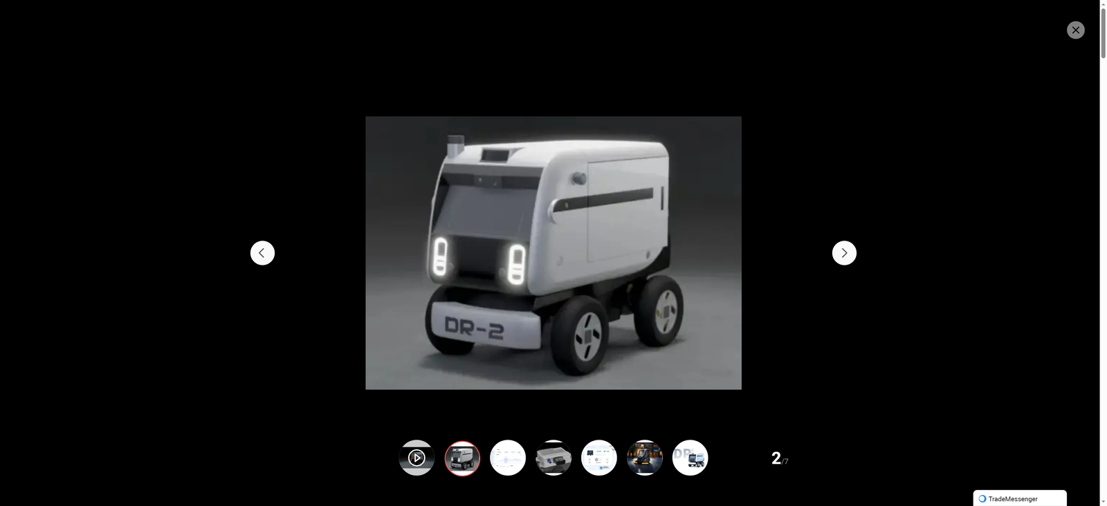 More Than 100kg Airport, Hotel, Home, Supermarket, School Automatic Intelligent Driving Exchange Distribution Service Robot