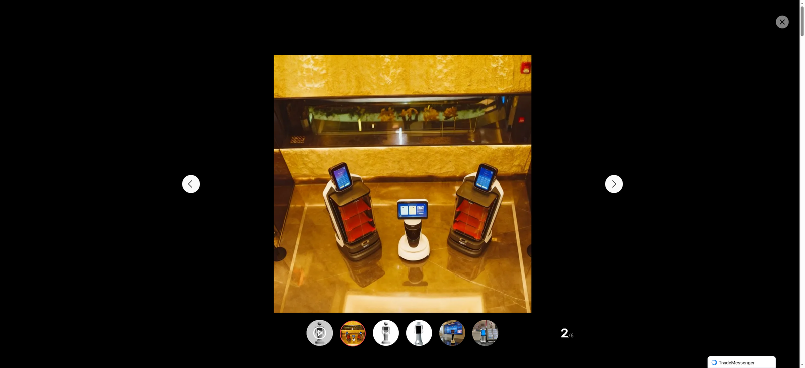 Slim-Profile and Narrow-Aisle and Space-Saving Delivery Robot