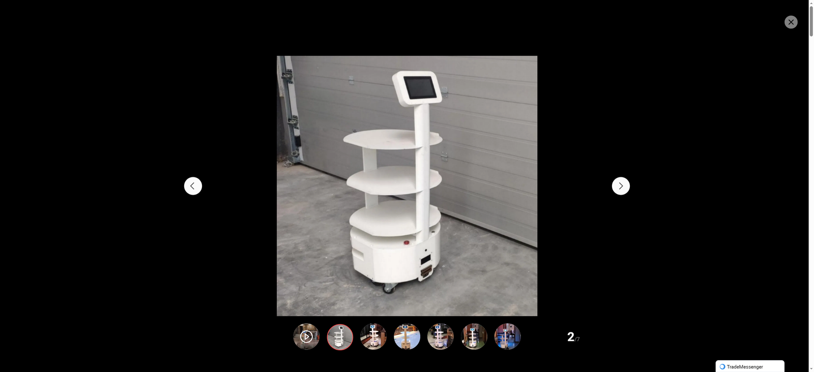 Elderly Care Companion Robot Airport Information Robot Receptionist Robot for Lobby