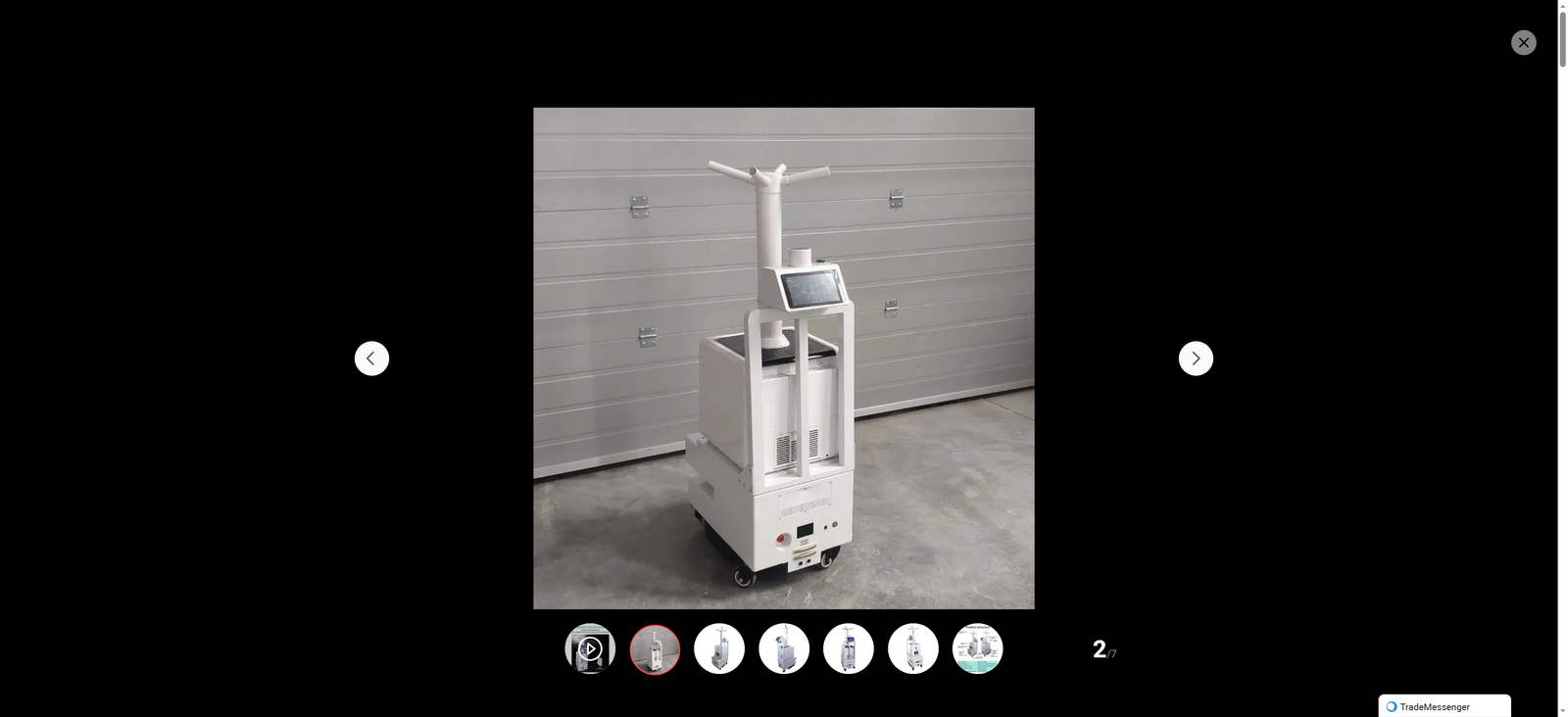 Mobile Automatic Spraying Disinfection Robot: Intelligent Atomizing Technology, Comprehensive Sterilization   Disinfection, Universal for Commercial   Home Use