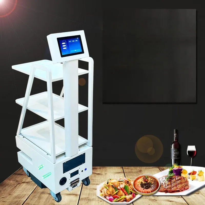 Hotel Waiter Robot Food-Delive Serving Commercial Delivery Robot Scout Drink Delivery Waiter Robot