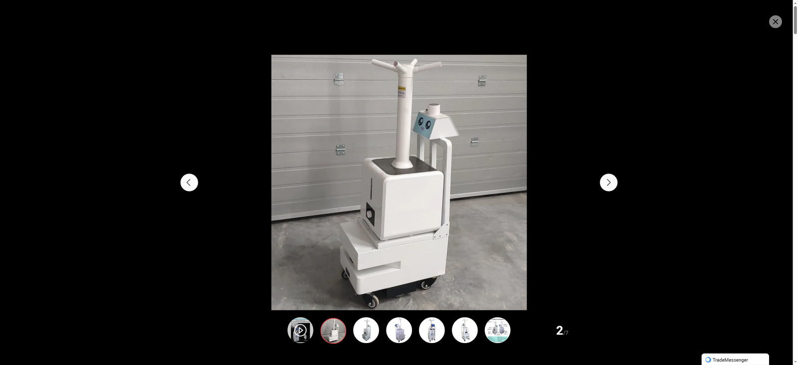 Atomizing Disinfection Robot (Intelligent Version): Remote Navigation Deployment, High-Efficiency Atomization + Second-Level Obstacle Avoidance + Automatic Char