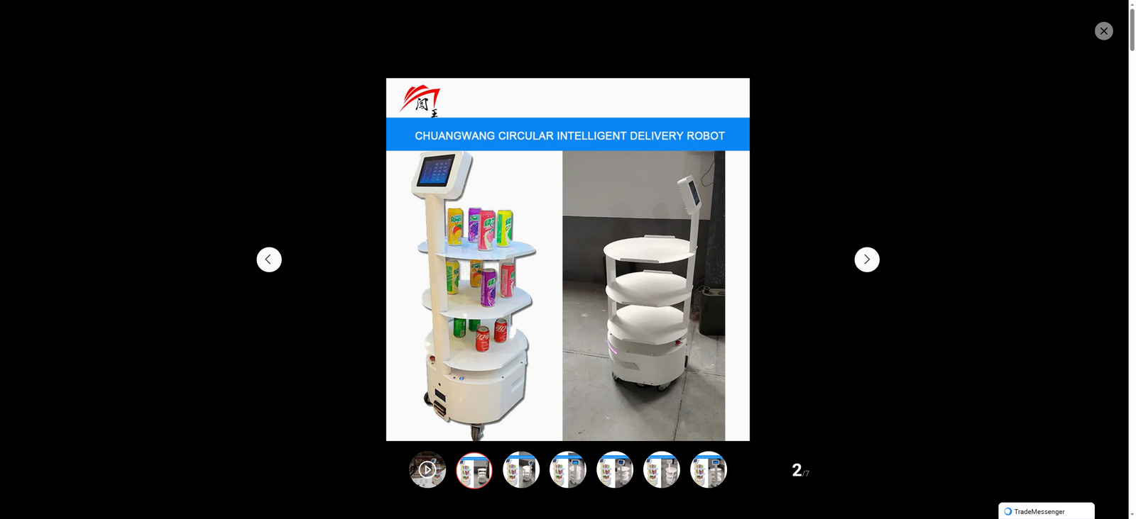 Multi Layer Intelligent Food Delivery Robot for Hotpot Restaurants and Hotels