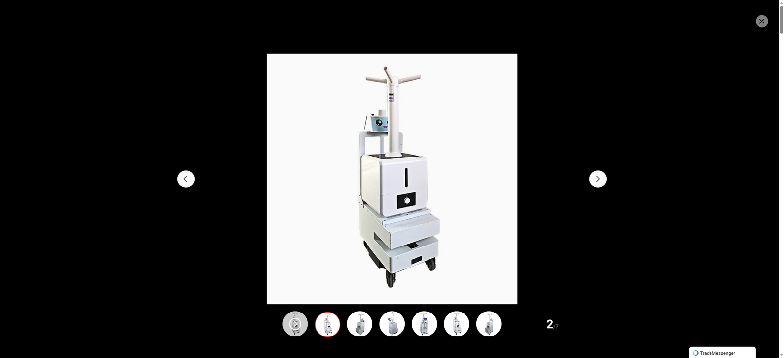 Touchless Disinfection Spray Robot Safe for Food Industry   Gyms