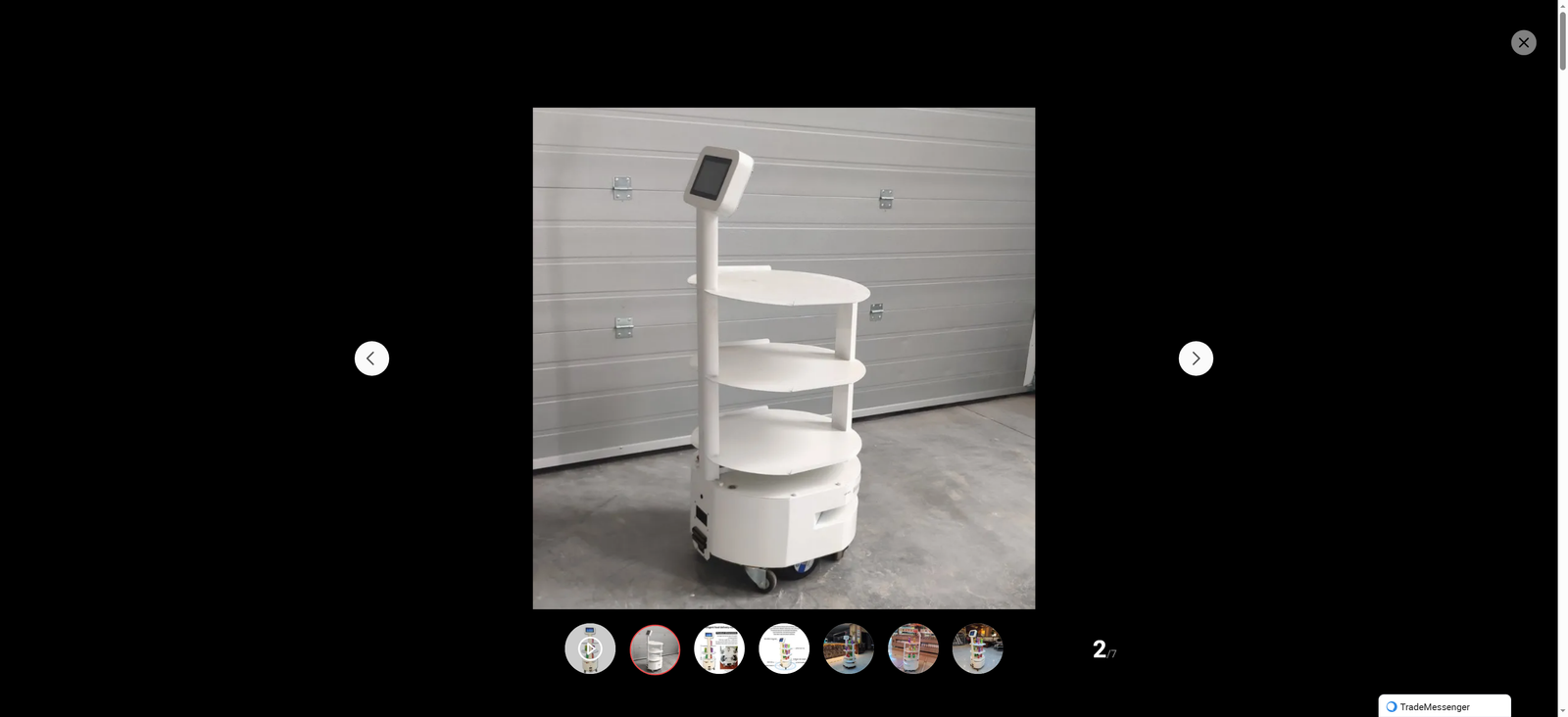 Radar-Precise Obstacle Avoidance Food Delivery Robot: Applicable to Restaurants Eateries Hot Pot Shops, Intelligent Automatic Food Serving   Delivery