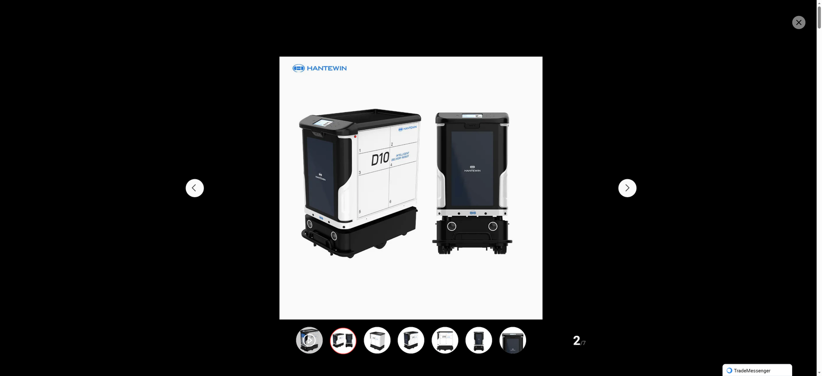 Customized Route Fully Automatic Remote Control Intelligent Service Delivery Robot for Office Hotel Restaurant with CE