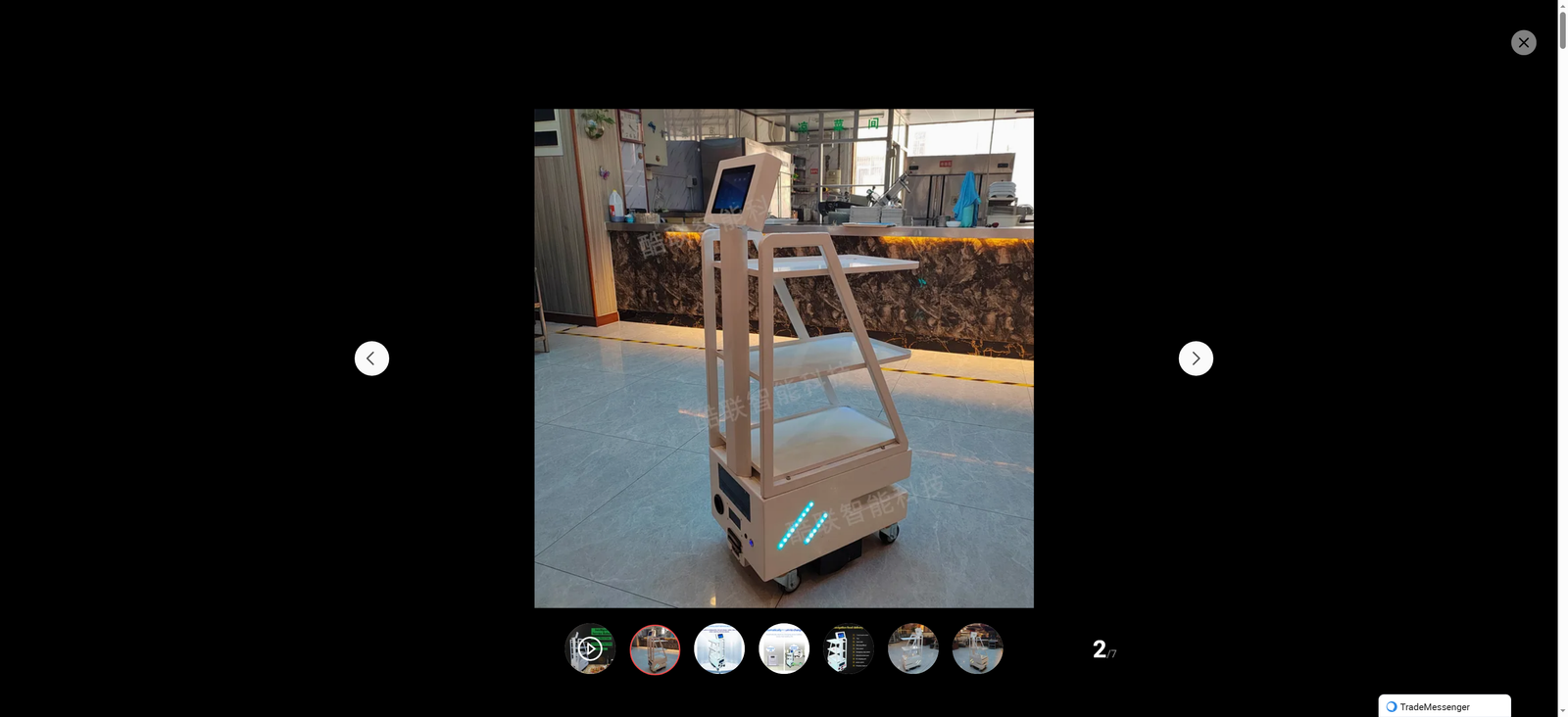 Best Food Service Robots for Restaurants -Kingchuang Cw-F