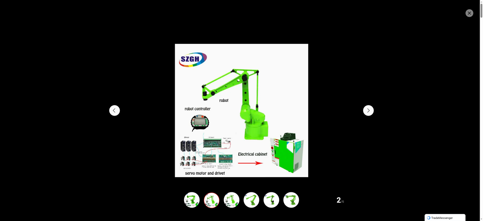 Robotic Case Packer Bottles Packaging Robotic Arm Solution Plastic Handle Insertion Robotic for Palletizing Robot Arm Filling and Capping Line