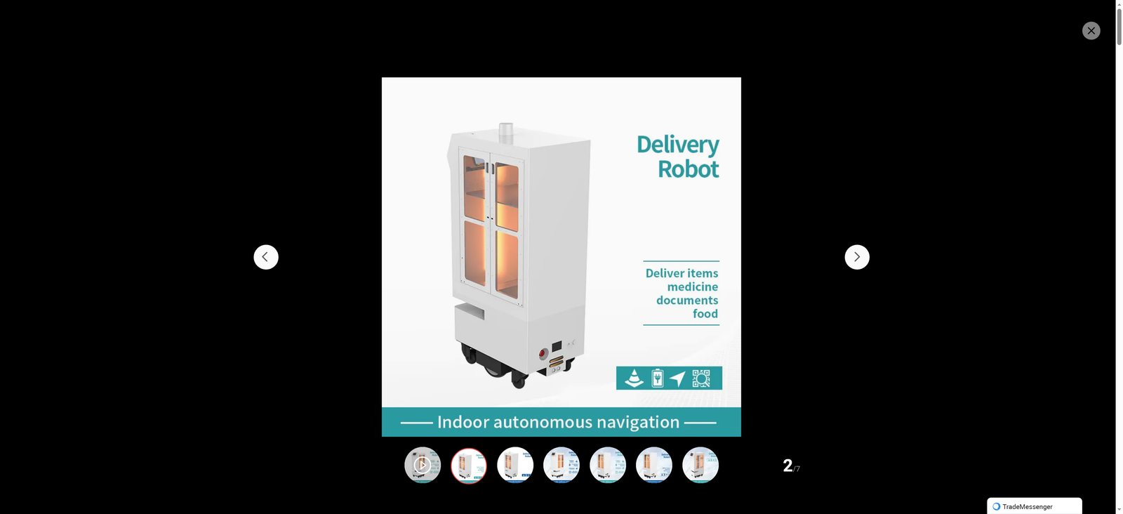 Source Manufacturer Office Hotel Restaurant KTV Item Delivery Robot