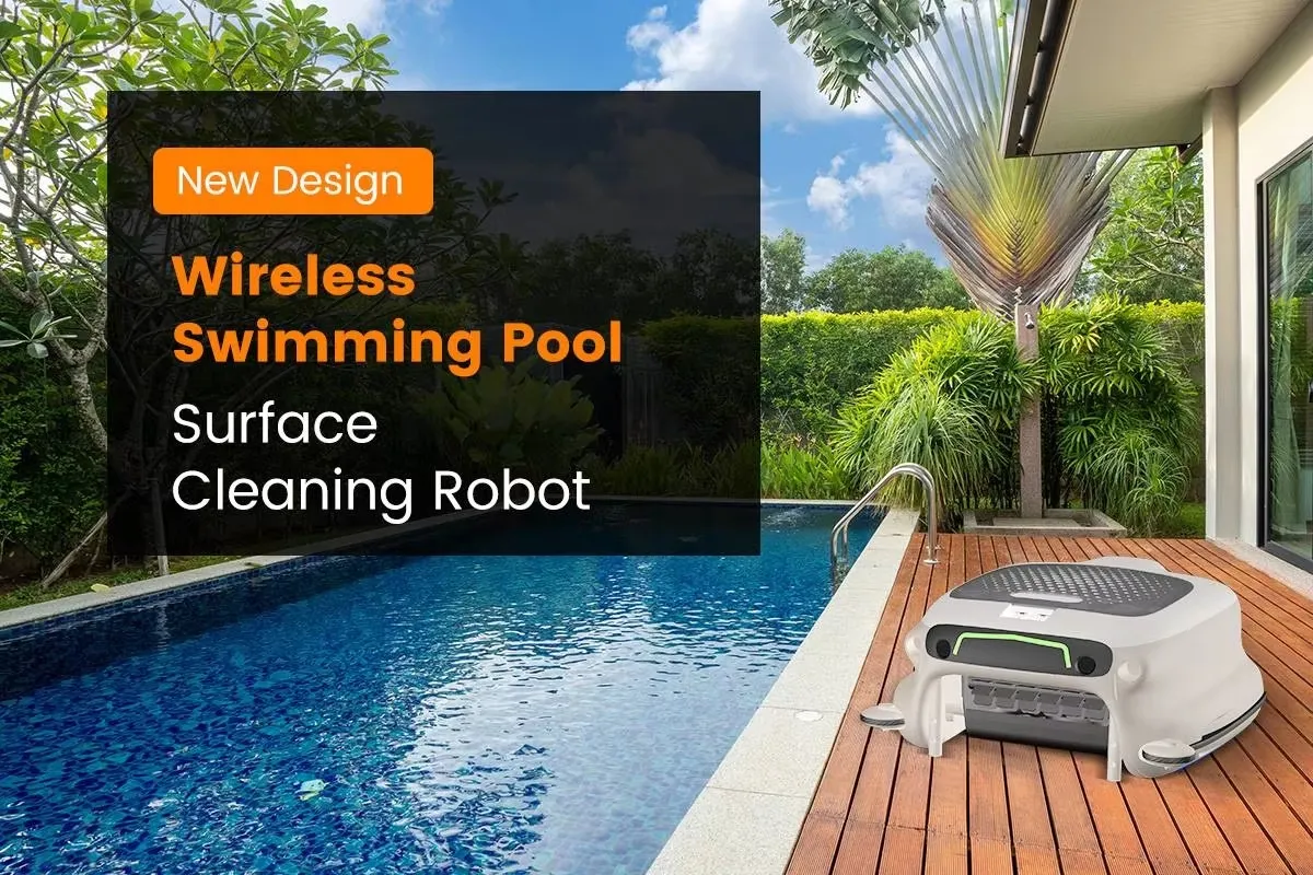 Swallow Automated and Remote-Controlled Swimming Pool Cleaning Robots with a 7-Hour Battery Life Suitable for All Types of Pools