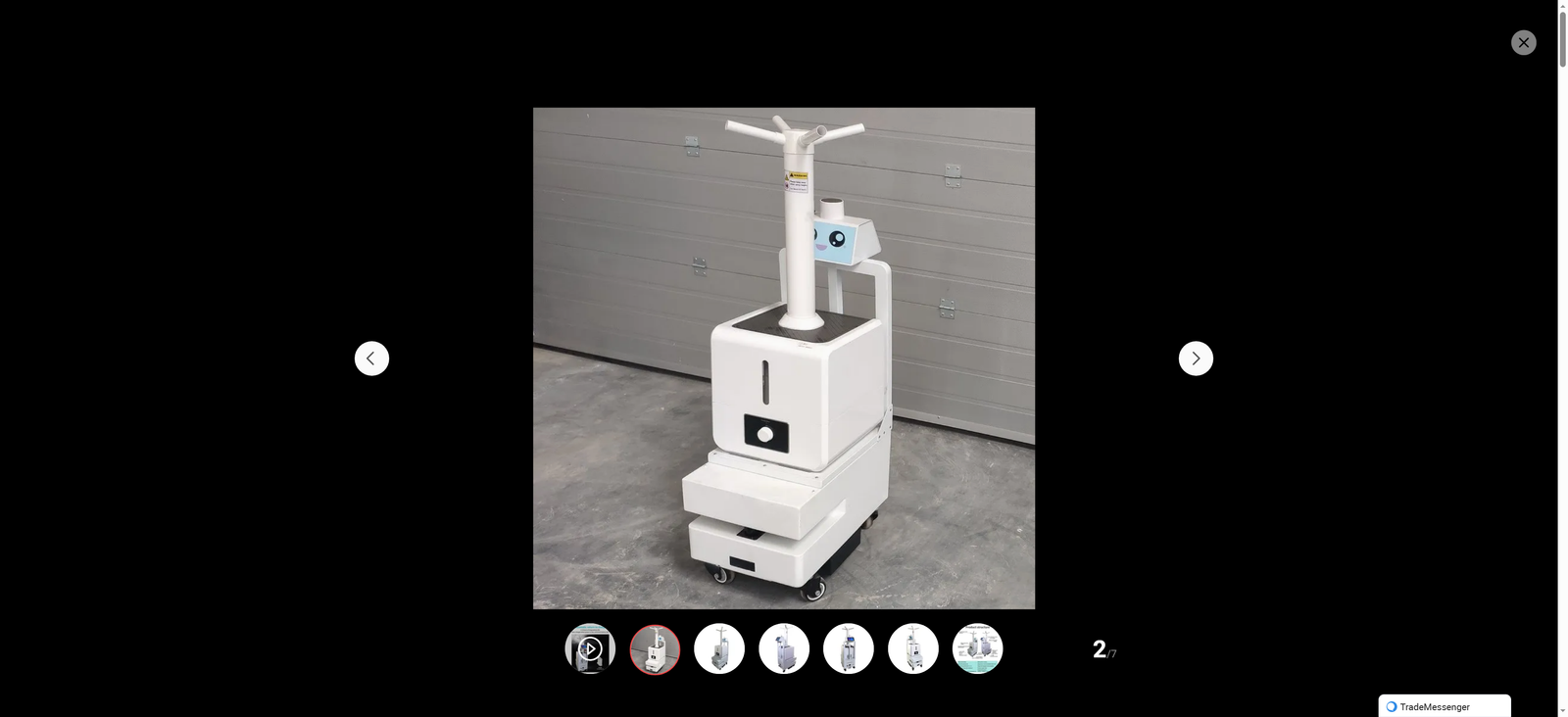 Remote Navigation Atomizing Disinfection Robot: High-Efficiency Atomization Operation, Second-Level Obstacle Avoidance + Automatic Charging, Intelligent Deploym