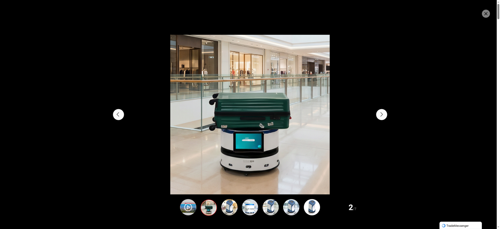 Intelligent Food Delivery Service Robot with Automatic Rechargeable Feature