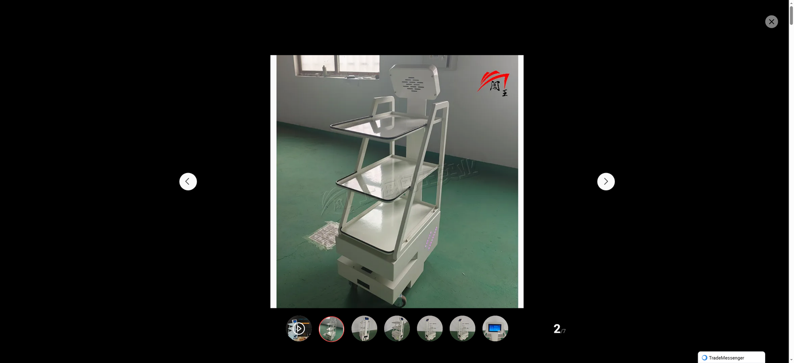 Smart Autonomous Food Delivery Robot for Restaurants Intelligent Food Delivery Robot