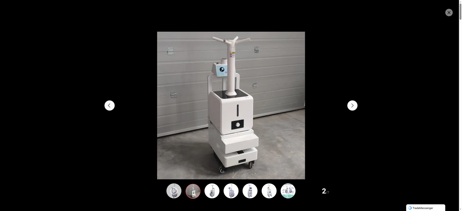 Intelligent Sterilization   Disinfection Robot: Dual Modes of Atomization + Automatic Spraying, Mobile Design, Thorough Disinfection