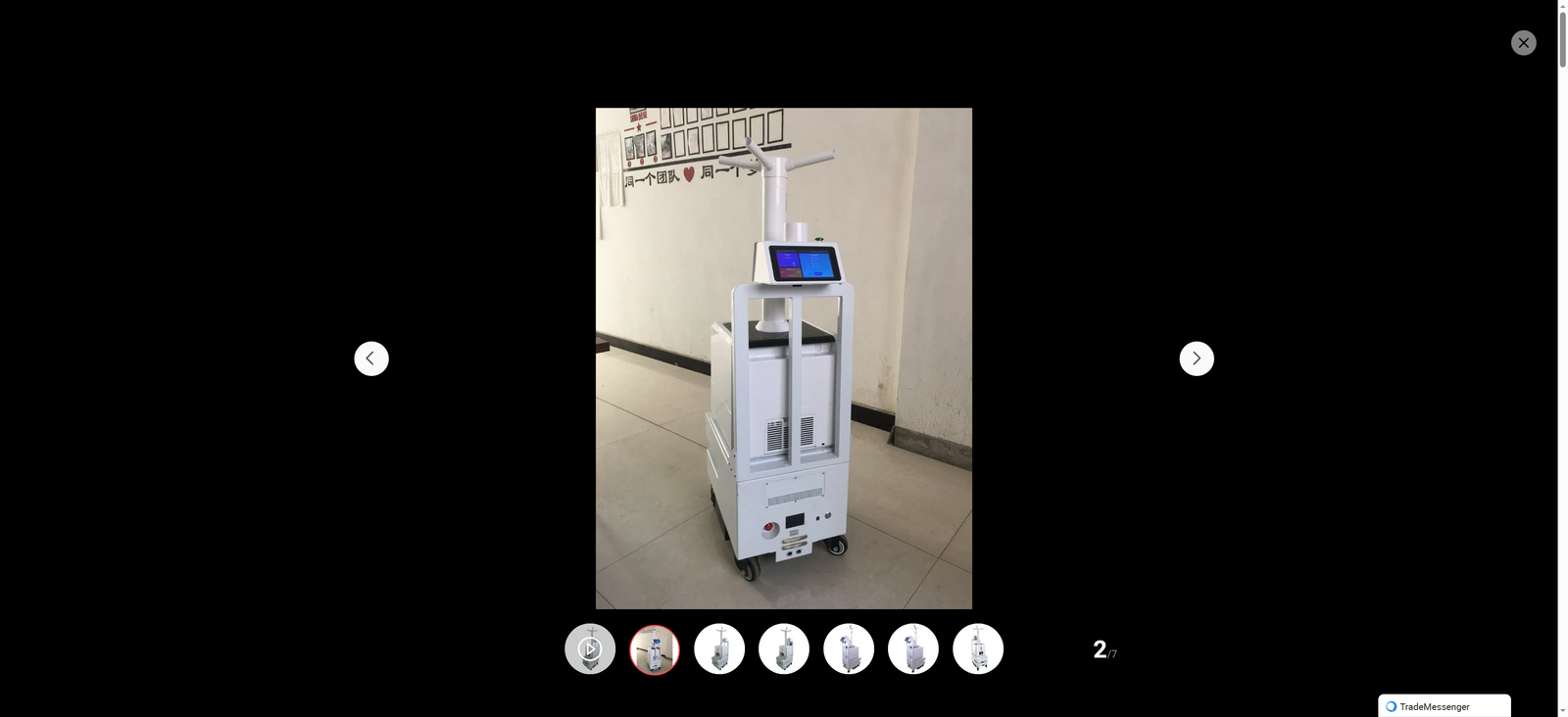 Automatic Disinfection Robot - Smart Fogging Sterilizing for Home, Office   Hospital