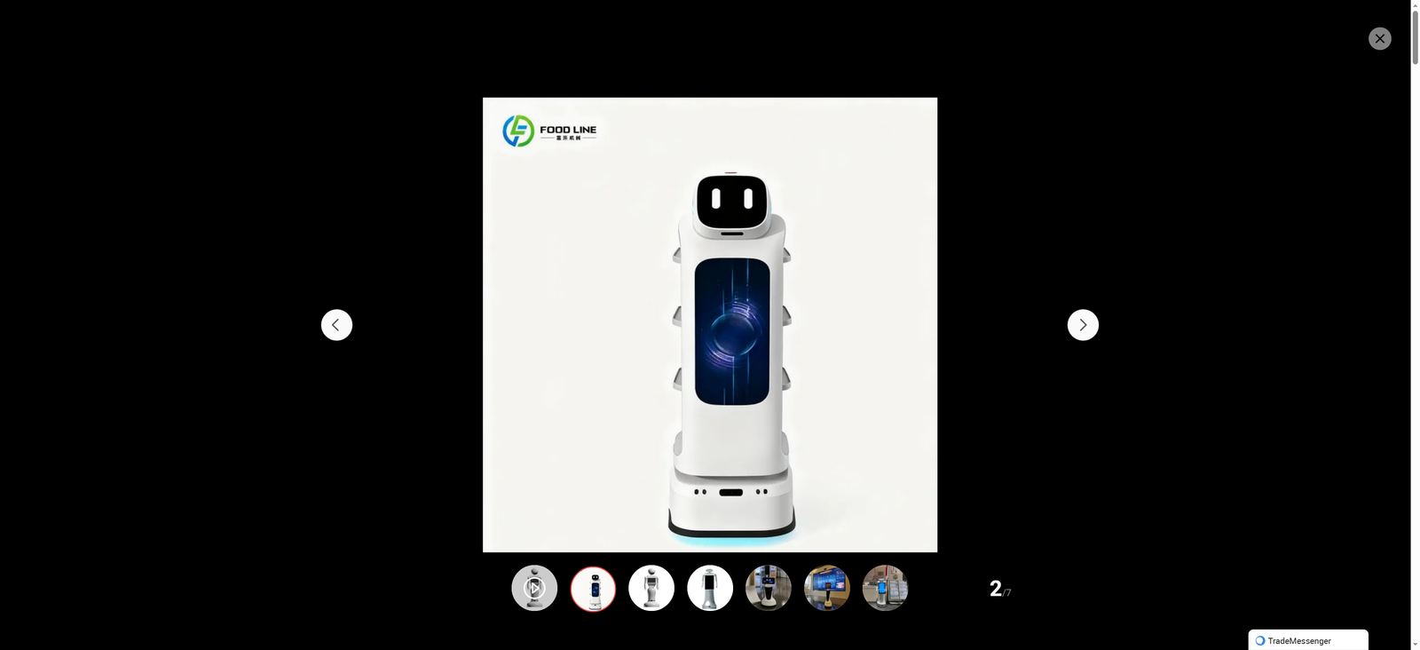 Food-Grade-Sealing and Leak-Proof and Clean Delivery Robot