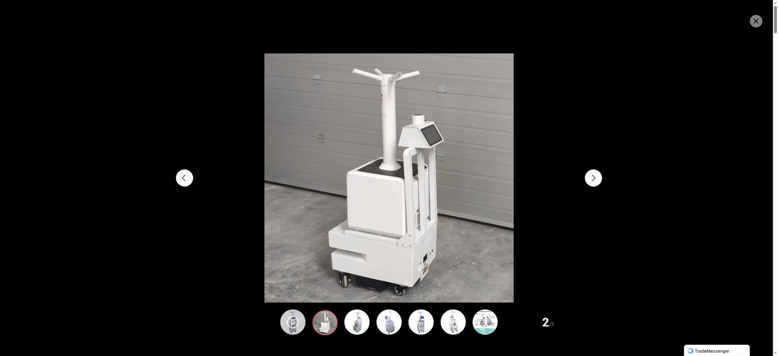 Dual Compatibility with Hydrogen Peroxide   Hypochlorous Acid: Mobile Atomizing Disinfection Robot, Intelligent Sterilization, Flexible Deployment