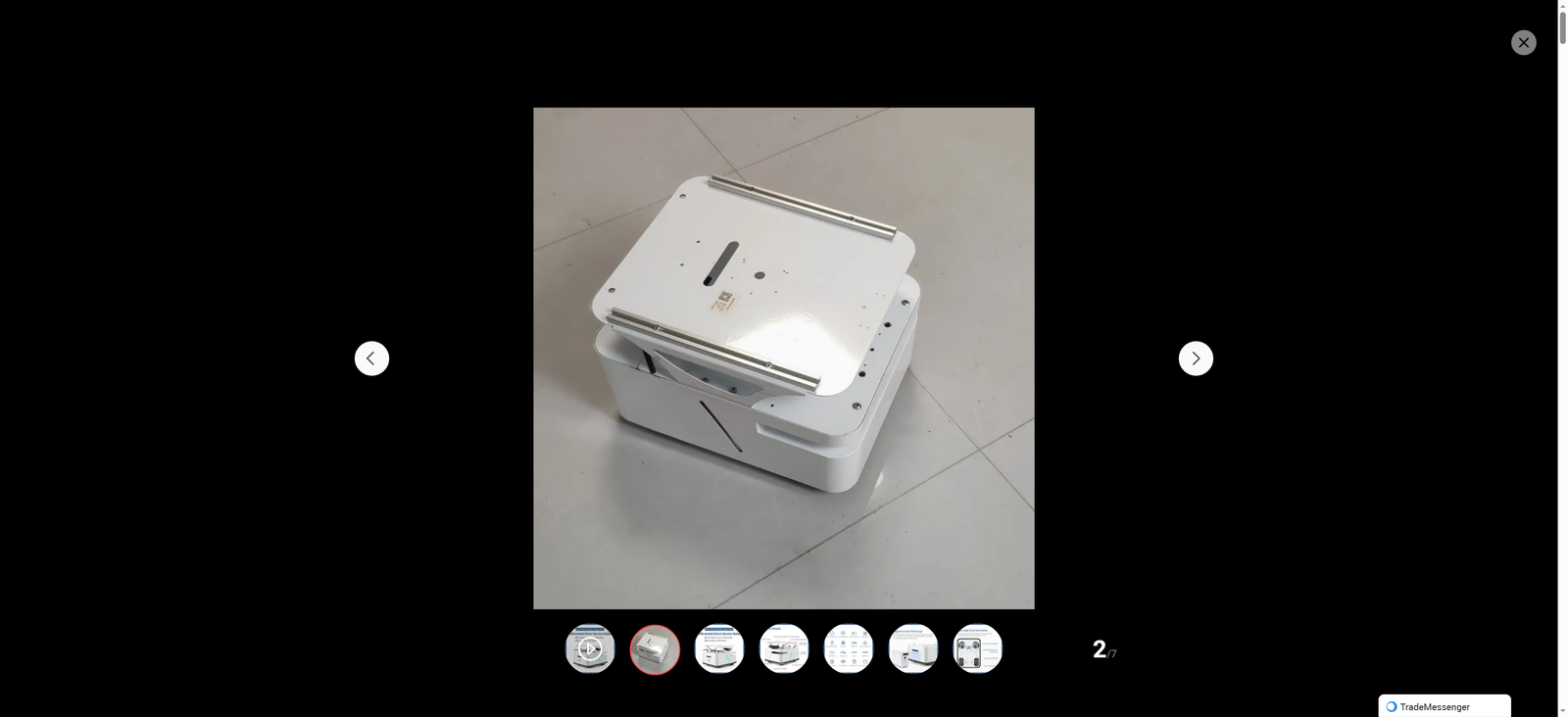 Universal Robot Platform Base: Vision-Intelligent Navigation Trolley, Supporting Efficient Operation of Handling Robots