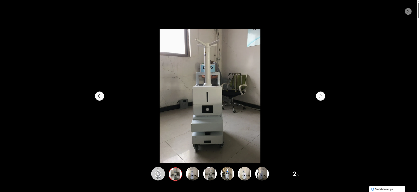 Chemical Spray Sterilization Robot Mist Spray Disinfection Robot