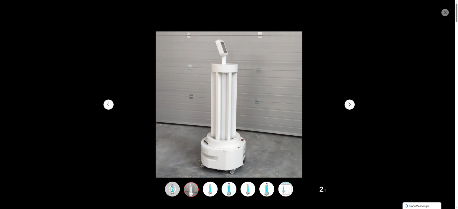 Fully Intelligent Hospital Disinfection Robot: Suitable for Lobby Scenarios, UV Sterilization, Surface   Air Disinfection