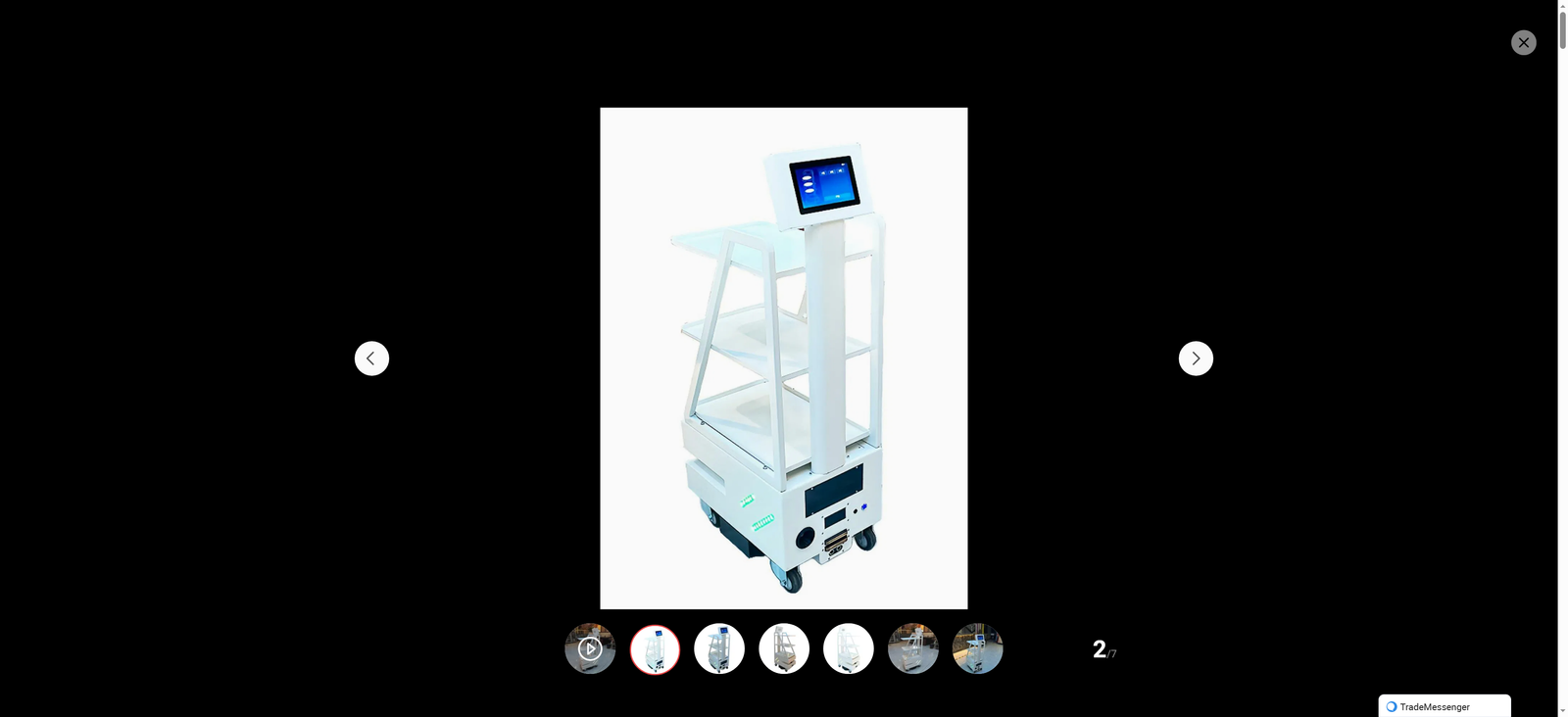 Robot Waiter Price Best Food Delivery Robot Food Robot Supplier Autonomous Robot Smart Serving Robot