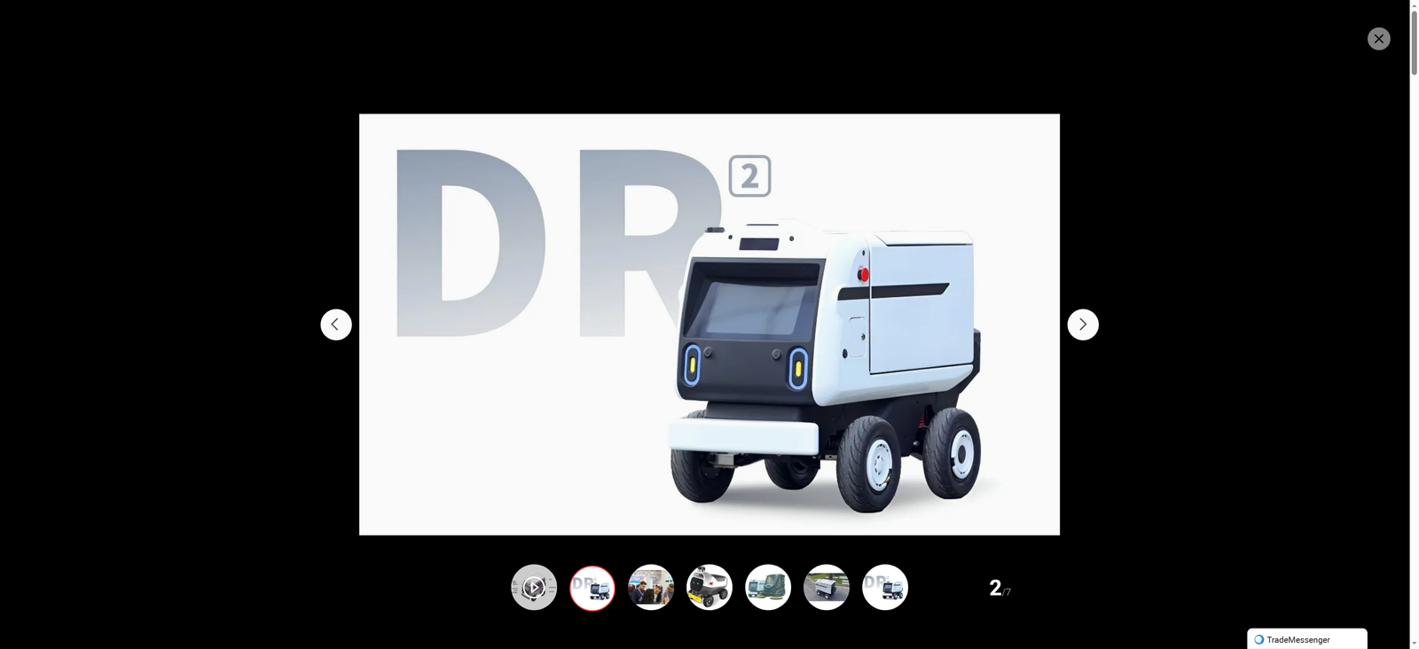 More Than 80kg Airport, Hotel, Home, Supermarket, School Intelligent Driving Exchange Distribution Service Robot