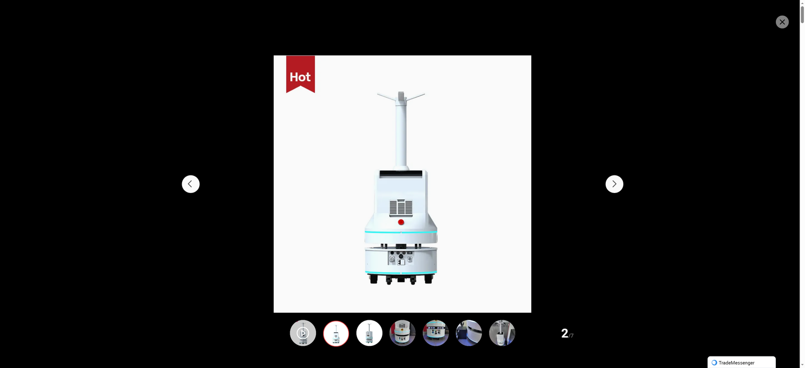 Biobase T Atomizing Air Sterilization Sterilizer Disinfect Atomizing Disinfection Machine Robot for Public Hospital Hotel