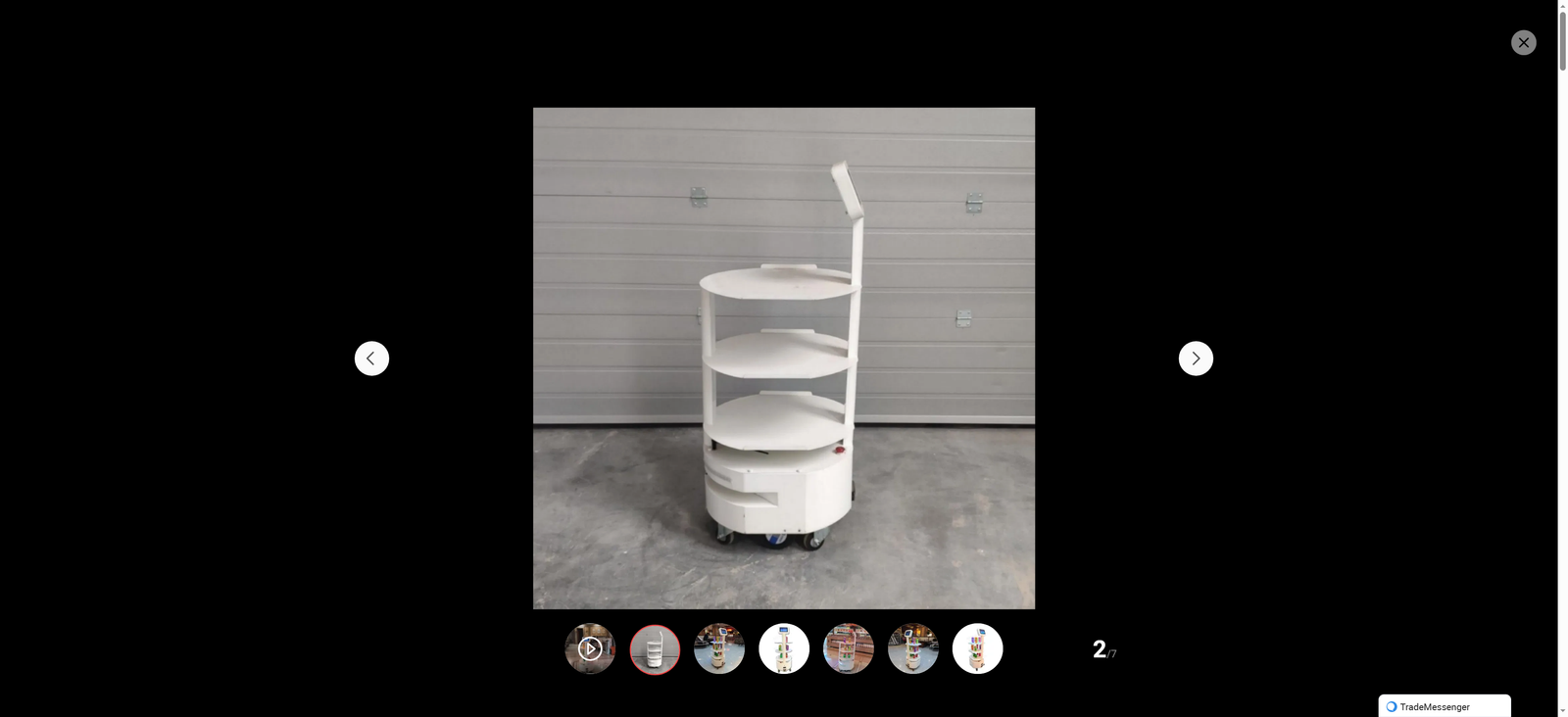 Buffet Serving Robot Lidar Navigation Automatic Food Tray Delivery System Restaurant Smart