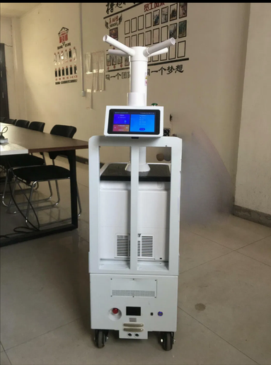 UV Robot Vs Manual Disinfection Efficiency Multi-Functional Robots for School Hospital Airport Station