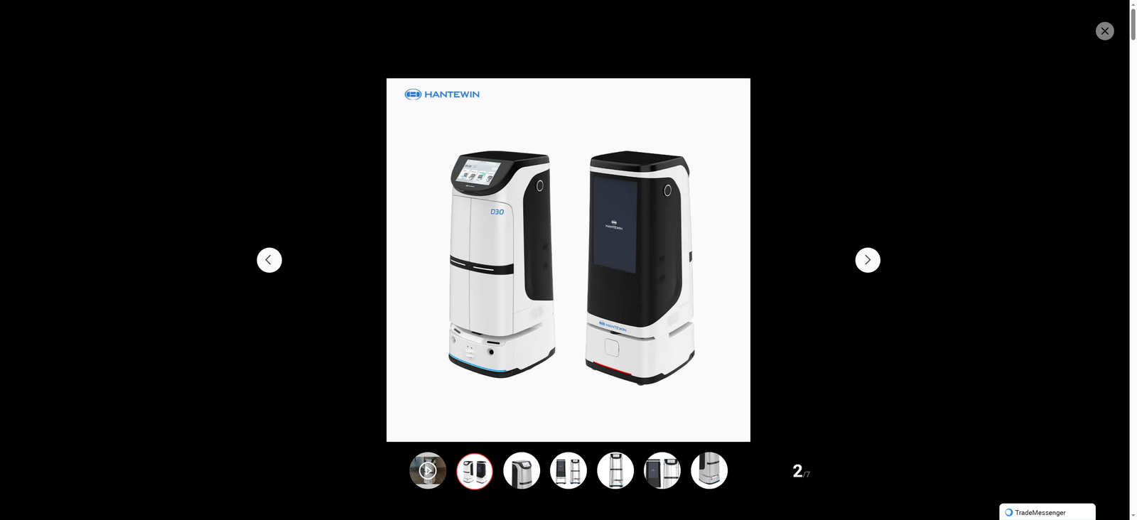 Innovative Hotel Delivery Robot for Streamlined Package Management